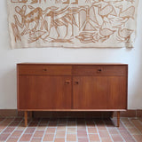 Buffet bas scandinave en teck — années 60