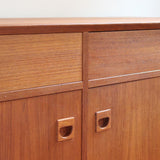 Buffet bas scandinave en teck — années 60