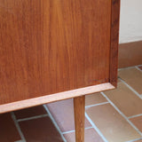 Buffet bas scandinave en teck — années 60