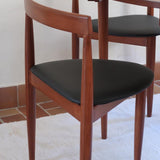 Ensemble table et chaises “dining set” de Hans Olsen pour Frem Røjle — années 60