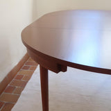 Ensemble table et chaises “dining set” de Hans Olsen pour Frem Røjle — années 60