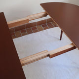 Ensemble table et chaises “dining set” de Hans Olsen pour Frem Røjle — années 60