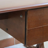 Bureau scandinave en teck — années 60