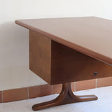 Bureau scandinave en teck — années 60