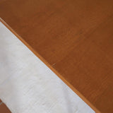 Table à manger scandinave extensible en placage de chêne — années 60