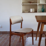 4 chaises scandinaves Erik Buch édités par O.D. Møbler — années 60