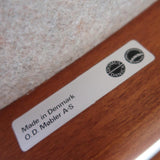 4 chaises scandinaves Erik Buch édités par O.D. Møbler — années 60