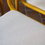 6-chaises-italiennes-tube-acier-laque-jaune-design-annees-90