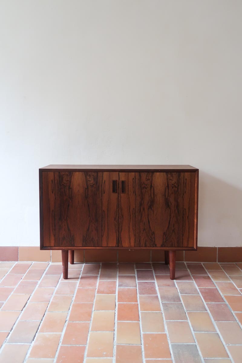 buffet scandinave en palissandre danemark années 60 design danois vintage