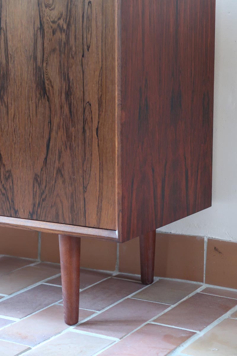 buffet scandinave en palissandre danemark années 60 design danois vintage