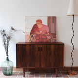 buffet scandinave en palissandre danemark années 60 design danois vintage