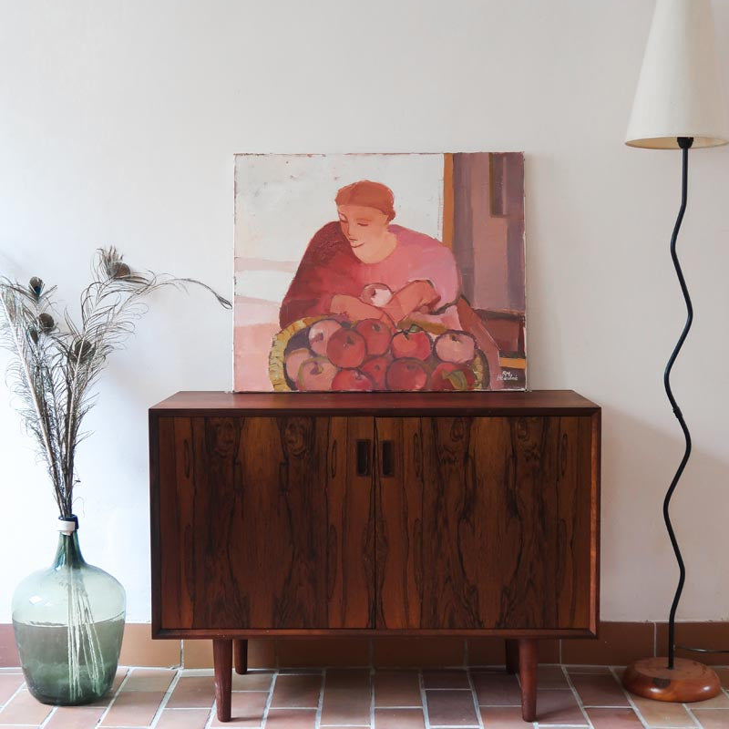 buffet scandinave en palissandre danemark années 60 design danois vintage