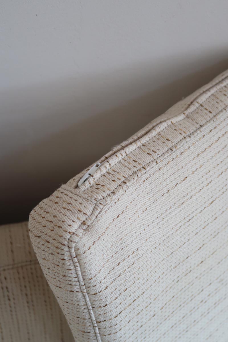 Canapé scandinave 2 places en teck – design nordique années 60/70