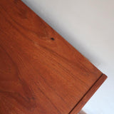 commode scandinave teck poignées intégrées danemark années 60 design nordique vintage