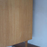 haute commode scandinave chêne clair danemark années 60 design nordique vintage