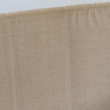 Paire de fauteuils vintage modernistes en hêtre clair et toile beige – années 70