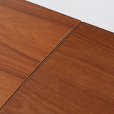 Table à manger scandinave en teck extensible, design danois des années 60, plateau en parfait état.