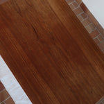 Table à manger scandinave extensible en teck années 60, allonges papillon, pieds fuseau, jusqu'à 10 couverts