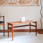 table basse scandinave teck danemark années 60 design hvidt molgaard