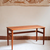 table basse scandinave teck danemark années 60 design hvidt molgaard