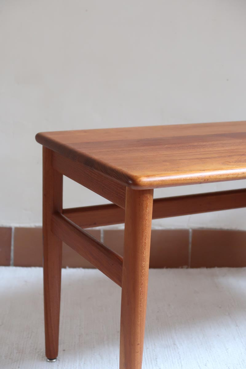 table basse scandinave teck danemark années 60 design hvidt molgaard
