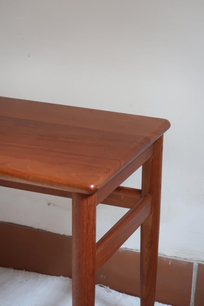 table basse scandinave teck danemark années 60 design hvidt molgaard