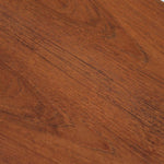 table basse scandinave en teck avec plateau bas repose magazines danemark années 60