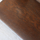 Table de repas Art Déco en chêne, piètement arceau, France, années 30